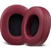 SOULWIT Cuscinetti Auricolari Ricambio per Skullcandy Hesh 3/ANC/Evo & Crusher Wireless/540/ANC/Evo & Venue ANC Over-Ear Cuffie, Padiglioni con Morbida Pelle Proteica, Schiuma Antirumore