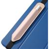 MoKo Custodia Porta Matite Adatta per Apple Pencil (PRO e USB-C e 1a e 2a Gen), Tasca Elastica Staccabile per Penna Stylus con Elastico Attaccato alla Custodia dell'iPad, Oro Rosa