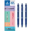 Pilot Acroball - Penna a sfera retrattile, gamma Begreen 79% riciclata - Confezione da 3 penne - Punta media da 1,0 mm - Ideale per scrittura, scuola, casa, revisione, ufficio - In confezione regalo