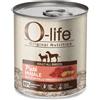 O-life Adult Grain Free Patè monoproteico 400 gr Maiale ricco in pollo arrosto con carote - Umido monoproteico cane - 1° ORDINE? 20% di sconto SU BRAND ESCLUSIVI, codice BZR20