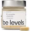 belevels Vitamina B Complex Energia e Riduzione della Stanchezza Supporto per Sistema Nervoso e Immunitario Complesso Vitamine Gruppo B Vegan e Senza Glutine e Lattosio Formula Total Alto Dosaggio be levels