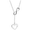 Sofia Milani - Collana da Donna in Argento 925 - Ciondolo a Cuore Infinito - 50147