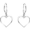 SOFIA MILANI - Orecchini da Donna in Argento 925 - Orecchino Pendente a Cuore - E0504