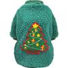Izefia Cane Maglione Costume Vestiti di Natale Regalo Felpa Lana Invernale Pigiama Caldo Natale Padre Renna Albero Maglione per Cane Piccolo Gatto Medio