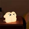Danolt Luce notturna per cani, lampada per animali domestici, luce notturna