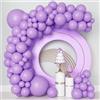 UDRKFOPK Palloncini Viola,84 Pezzi 18 12 10 5 Pollice Palloncini Compleanno,Palloncini Battesimo Bambino,Lattice Palloncini Laurea,Palloncini per Compleanni,Matrimoni,Anniversari,Geste di Baby Shower