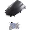 evomosa Parabrezza moto parabrezza adatto per YZFR7 YZF R7 2021 2022 2023 YZF-R7 21-23 YZFR6 R6 2017-2021 Double Bubble Screen