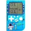 LZYCH Console per Bambini Piccolo Portatile Corpo Trasparente 23 Giochi di Blocchi Retrò Incorporati Difficoltà Regolabile/Velocità Bambini/Studenti Compleanno/Regalo di Natale/Giocattoli (Blu)