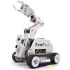 Adeept RaspTank - Kit per auto intelligente in metallo per Raspberry Pi 5/4B/3B/3B+(scheda non inclusa), robot per il monitoraggio del serbatoio con braccio robot 4 DOF, OpenCV, prevenzione ostacoli