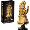LEGO Marvel Guanto dell'Infinito di Thanos, Kit Modellismo da Costruire per Adulti Fan dei Supereroi Avengers, Idea Regalo per Uomo o Donna da Collezione 76191