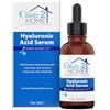Clinic2Home Siero Ialuronico (30ml) - Siero viso idratante antirughe. Stimola collagene, leviga e dona luminosità. Per uomo e donna, uso giorno e notte.