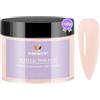 TOROKOM Polvere per Unghie Acrilica, 120g Nude, Polímero Acrílico Autonivelante, Sin Lámpara, Fuerte y Duradero, Para Extensiones y Esculpido de Uñas