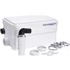 Aquamatix Duscha Pompa Doccia 250W Trituratore Pompa Maceratore 10m Distanza di pompaggio verticale 135L/min per docce, lavandini 2 ingressi con filtro a carbone