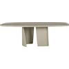 Ethnicraft - Tavolo ovale Canyon - Grigio - Polistirolo espanso