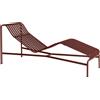 Hay - Sdraio fissa Palissade - Rosso - Acciaio - Designer Ronan & Erwan Bouroullec