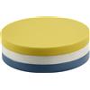 valerie objects - Set di 3 Circles - Giallo - Polietilene - Designer Muller Van Severen