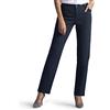 LEE Women's Relaxed Fit All Day Straight Leg Pant, Imperial Blue, 8 Short