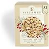PISTAMED - Pistacchi Sgusciati - Senza Sale - Tostati Artigianali - Senza Additivi e Senza Glutine - Alto Contenuto di Fibre - Diete Vegetariane e Vegane - Contenuto: 35 g (Confezione da 32)