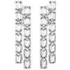 Swarovski Orecchini A CLIP TAGLIO OTTAGONALE LUNGHI MILLENIA Donna Swarovski