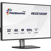 IIYAMA 32 IPS 3840x2160 USB-C Dock HDMI DP MULTIMED