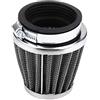 Akozon Filtro dell'aria per moto + filtro di aspirazione dell'aria, filtro di aspirazione dell'aria per moto, universale (60 mm)