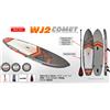 JBAY.ZONE Sup / Windsurf Gonfiabile WJ2 Comet 10'6" x 32" x 6" 64024 JBAY.ZONE