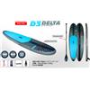 JBAY.ZONE Sup Gonfiabile D3 Delta 11'6" x 32" x 6" 64028 JBAY.ZONE