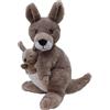 Wild Republic Ecokins Canguro, Giocattolo di Peluche, 30 cm, Regalo per Bambini, Realizzato con Bottiglie di Plastica Riciclate, Eco-Friendly, Decorazione per Bambini