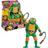 TEENAGE MUTANT NINJA Giochi Preziosi - Michelangelo Tartarughe Ninja Caos Mutante, Michelangelo Gigante in versione Action Figure Articolata da 30 cm, Personaggio con Armi da Combattimento, Per Bambini dai 4 anni