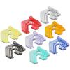 DeLOCK 86420 Multicolore 16pezzo(i) fermacavo