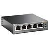 TP-Link TL-SF1005P, PoE Switch, Nero