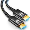 Akake Cavo HDMI 8K, 1M Cavo intrecciato ad alta velocità con capacità da 48 Gbps a 4K@120Hz, risoluzione video 8K@60Hz e supporto HDR.