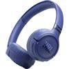 JBL Tune 680 NC Cuffie On-Ear Bluetooth Wireless, con Cancellazione Adattiva del Rumore, Smart Ambient, JBL Pure Bass Sound, fino a 76 Ore di Autonomia, Google Fast Pair, Microsoft Swift Pair, Blu