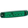 Lampa 97010 Luce ingombro a 6 LED, Montaggio in Superficie,12/24V - Verde