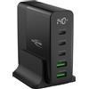 Ansmann DC5140PD Caricabatterie da tavolo 140W con display
