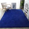 Lifup Tappeto Peloso Morbida Soffici Antiscivolo Tappetino a Pelo Lungo Rettangolo per Soggiorno Camera da Letto blu reale 200 x 300 cm