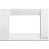 Vimar 16733.01 Idea Placca Classica 3 moduli, metallo pressofuso, bianco