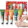 GAOMESIA Set Crema Mani 5×30g, Confezione Regalo Natale Donna Uomo, Crema Mani Idratante e riparatrice per Mani Secche e Screpolate, Lozione Mani Profumata a Rapido Assorbimento, Regalo Compleanno