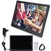 Wakects Cornice Digitale 15,4 Pollici, 1280 x 800 HD, con Telecomando, Lettore Video MP3 MP4, Supporta USB e SD
