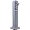 Prosperplast Paletto da giardino con rubinetto Tanker, 240x240x900 mm, Grigio