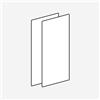 Geberit ricambio set di ante per armadietto a specchio Option Basic, 595364000, Option Basic [Armadietti a Specchio > Ricambi per Armadietti a Specchio]