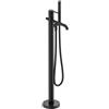 Duravit C.1 rubinetto vasca a pavimento, miscelatore monocomando, C15250001046, C.1 nero opaco [Rubinetteria Bagno > Rubinetteria Vasca]