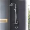 Duravit Shower Systems colonna doccia con bocca di erogazione vasca, termostatico, TH5280008010, Shower Systems cromo [Rubinetteria Bagno > Colonne Doccia]