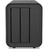 TerraMaster D5 HYBRID array di dischi Desktop Nero