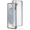 Hama Extreme Protect, custodia trasparente per Samsung Galaxy S25+ (Bumper D3O Licensed, antiurto, a prova di caduta e infrangibile, custodia trasparente per ricarica induttiva)