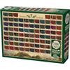 Cobble Hill Puzzle 1000 pezzi - Tartans of Scotland - Poster campione incluso
