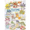 Cobble Hill - Puzzle da 1000 pezzi - Tea Time - Poster campione incluso
