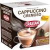 CRASTAN 1870 - Capsule compatibili Dolce Gusto - Cappuccino Cremoso - 1 box da 10 capsule - Da zuccherare a piacere
