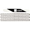 tallox Barra guida Tallox e 3 catene per motosega, passo 3/8, spessore 1,3 mm, 57 maglie di trascinamento, lunghezza barra 40 cm, compatibile con Bosch, Dolmar, Hitachi, Echo, Makita, Husqvarna e altri