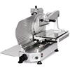 GielleService AFFETTATRICE VERTICALE FAC TAGLIA SALUMI LINEA LUSSO F300 TS-V L CE PROFESSIONALE (AFFILATOIO FISSO) POMOLI ROSSI